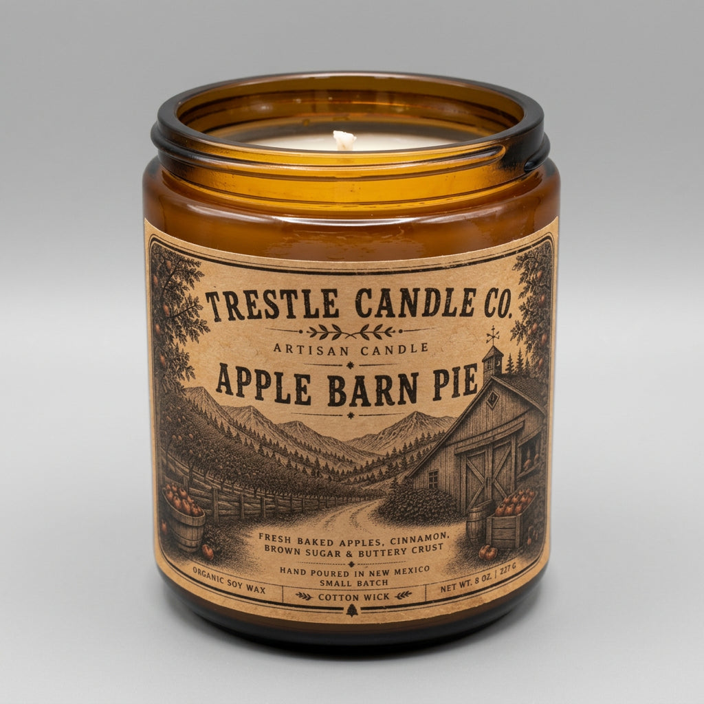 Apple Barn Pie Candle - TRESTLE CANDLE CO