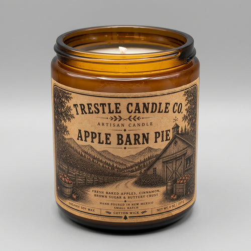 Apple Barn Pie Candle - TRESTLE CANDLE CO