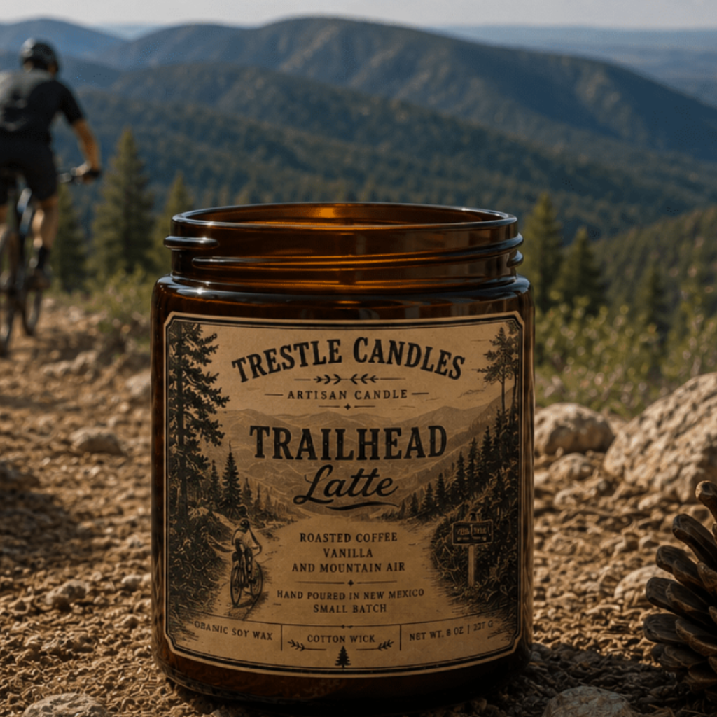 TRAILHEAD Latte Candle - TRESTLE CANDLE CO